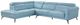 Homelegance® Giselle 2-Piece Blue Left-Arm Facing Sectional and Chaise-3