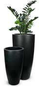 Le Present Betona Organik Black 31" Planter-2