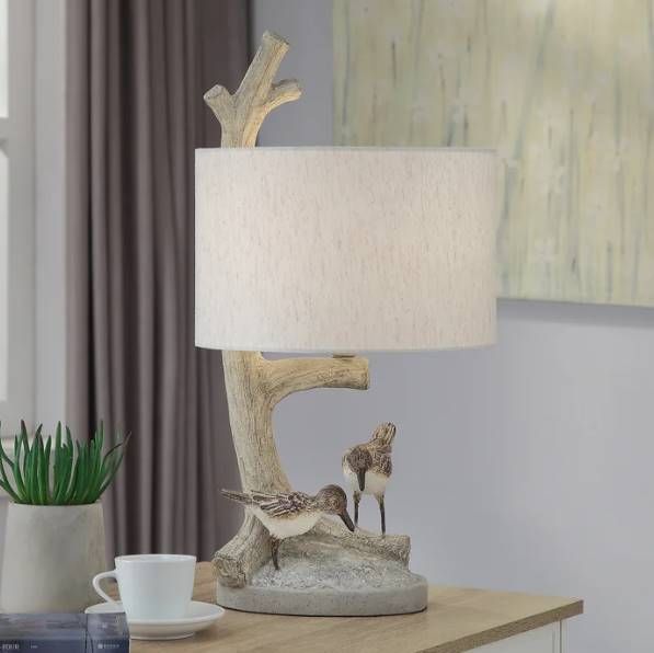 Stylecraft Sanderling Black/Brown/Gray Table Lamp-2
