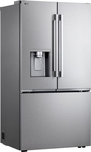LG Stainless Steel Counter Depth with Zero Clearance French Door Refrigerator LG Stainless Steel Counter Depth with Zero Clearance French Door Refrigerator