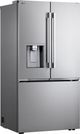 LG 36" 23.7 Cu. Ft. PrintProof™ Stainless Steel Counter Depth MAX™ with Zero Clearance™ French Door Refrigerator-3