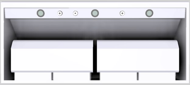 Vent-A-Hood® 48" White Under Cabinet Range Hood-2