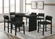 Coaster® Decker 7-Piece Black Counter Dining Set-1