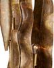 Currey & Company Black/Vintage Brass Musa Floor Lamp-4