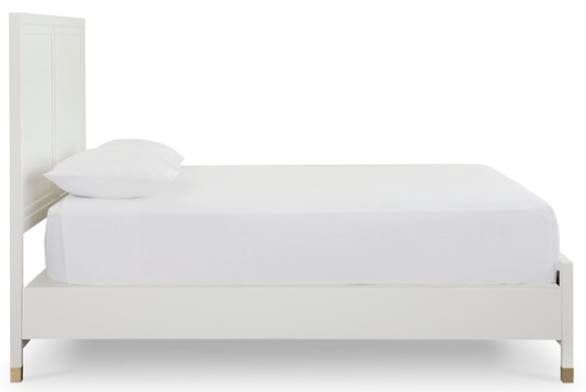 Bassett® Furniture Tidewater Hampton White King Panel Bed-2