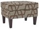 Best® Home Furnishings Customizable F45 Ottoman with Dark Walnut Legs-0