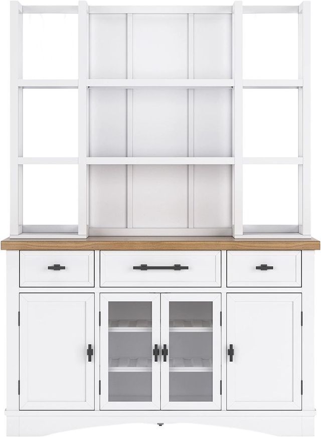 Signature Design by Ashley® Ashbryn White Dining Server and Hutch-1