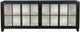 Sunny Designs™ Ryan Umbra/White Industrial Long Accent Cabinet-2