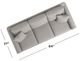 Bassett® Furniture Carolina 73'' Queen Sleeper-2