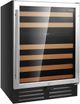 CAVAVIN Classika 24" Stainless Steel Freestanding Wine Cooler-1