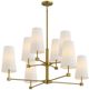 Forty West Paddington Gold Chandelier-2