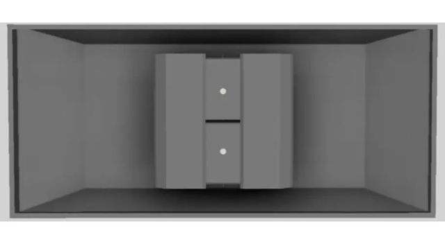 Vent-A-Hood® 66" Gunsmoke Euro-Style Island Range Hood-3