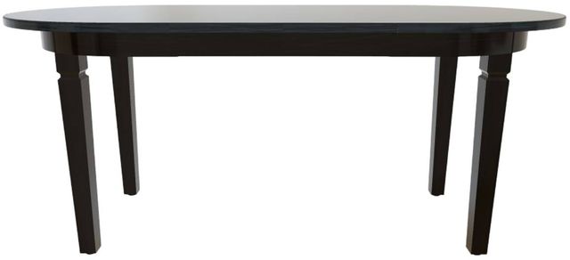 Mavin Customizable Oval Extendable Dining Table with 2 Leaves-1