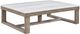 Signature Design by Ashley® Loyaska Ivory Cocktail Table with Brown Base -0
