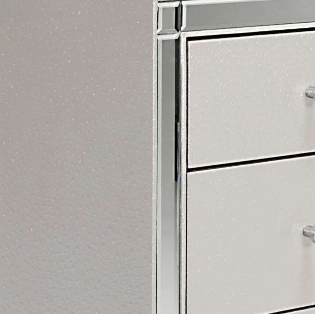 Michael Amini® Hollywood Loft Frost Dresser and Mirror-2