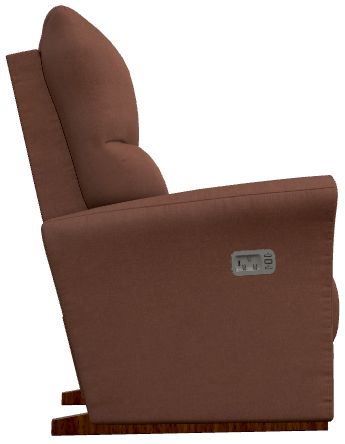 La-Z-Boy® Rowan Spice Power Rocking Recliner with Headrest-2