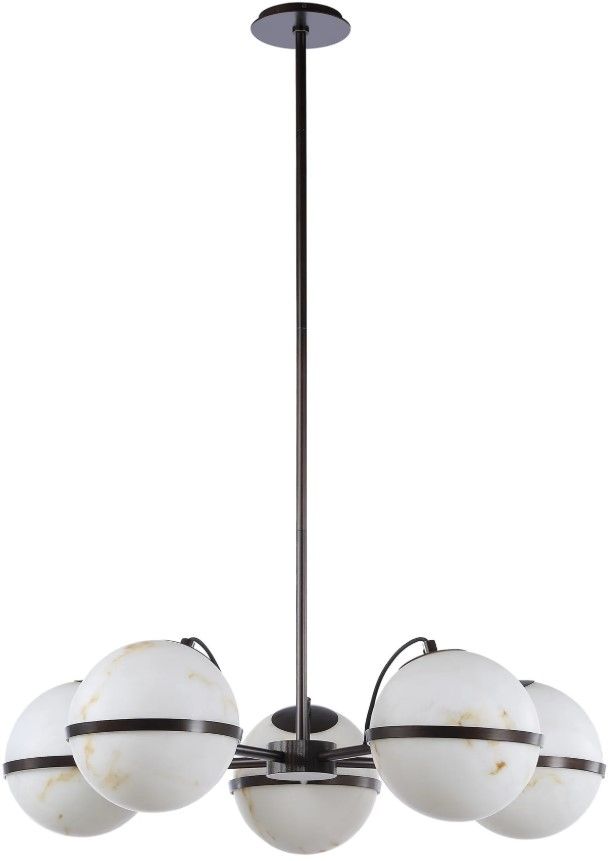 Renwil® Roca Dark Antique Bronze Chandelier-0
