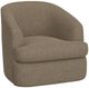International Furniture Direct Tumbi Brown Swivel Accent Chair-0