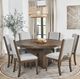 Flexsteel® Athens 5-Piece Brownstone/Off-White Dining Set-0