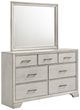 Crown Mark Jaymes White Mist Dresser-2