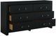 Signature Design by Ashley® Raechalla Black Dresser-3