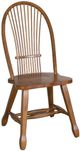 Liberty Furniture Treasures Rustic Oak Bow Back Dining Side Chair-0