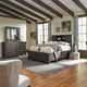 Liberty Furniture Thornwood Hills 3-Piece Rock Beaten Brown Queen Bookcase Bedroom Set-3