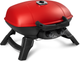 Napoleon TravelQ™ 2-Burner Red Tabletop Liquid Propane Grill-1