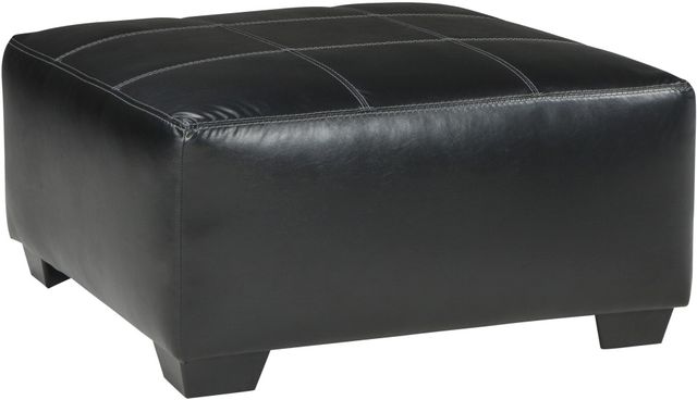 Benchcraft® Kumasi Smoke Oversized Accent Ottoman-0