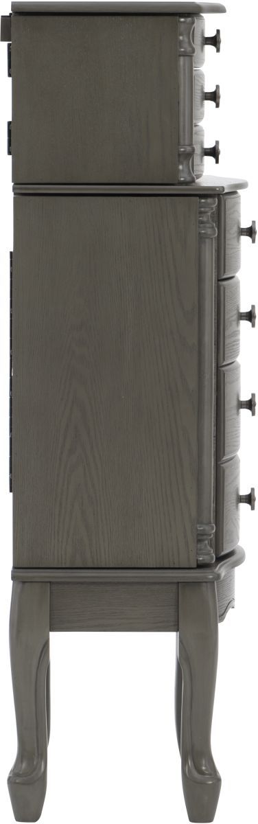 Powell® Shauna Grey Jewelry Armoire-2