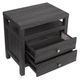 Magnussen Home® Merrified Raisin Black Nightstand-4