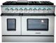 VEZENI Reminiscia 48" Stainless Steel Pro Style Gas Range-0
