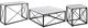 Steve Silver Co. Skyler 3-Piece White Top Occasional Table Set with Black Base-0