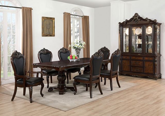 Furniture of America® Manzanita Dark Cherry Hutch and Buffet-1