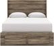 Signature Design by Ashley® Baystorm Brown Queen Panel Storage Bed-1