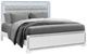 Global Furniture USA Soleil White King Panel Bed-0