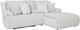 Signature Design by Ashley® Top Tier 3-Piece Alloy Right-Arm Facing Manual Reclining Sectional and Chaise-0