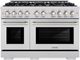 ZLINE Select 48" Stainless Steel Pro Style Gas Range-0