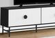 Monarch Specialties Inc. Black/White 60" TV Stand-1