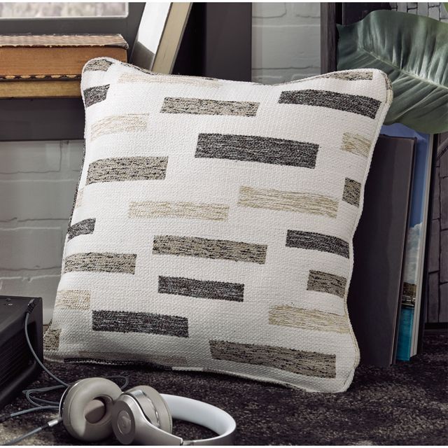 Signature Design by Ashley® Crockett Black/Brown/Cream Pillow-2