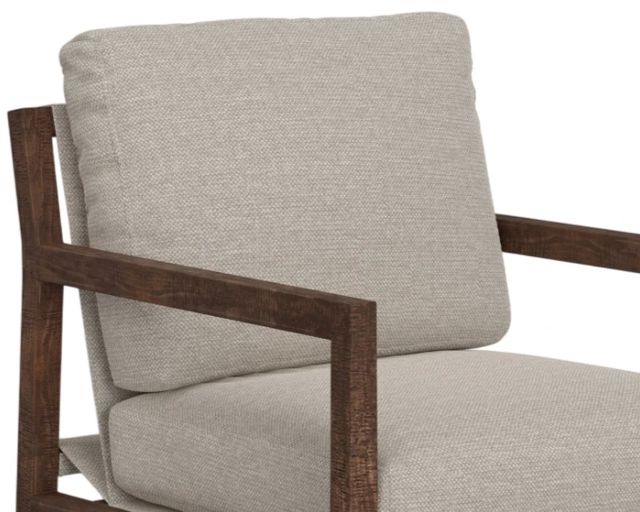 International Furniture Direct Milan Brown/Ivory Chair-2