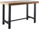 Steve Silver Co. Landon Natural Honey Counter Table with Black Base-0