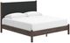 Signature Design by Ashley® Cadmori Black/Brown King Upholstered Panel Platform Bed-0