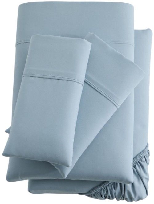 Malouf® Woven™ 3-Piece Pacific Brushed Microfiber Split King Sheet Set-0