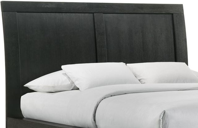 Elements International Allan Black Twin Bed-1
