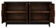 Legends Home Radiance Rosewood 4-Door Cabinet-4