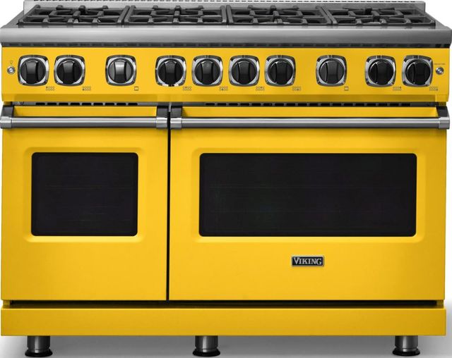 Viking® 7 Series 48'' Daffodil Pro Style Gas Range-0