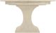 Bernhardt East Hampton Cerused Linen Round Dining Table-3