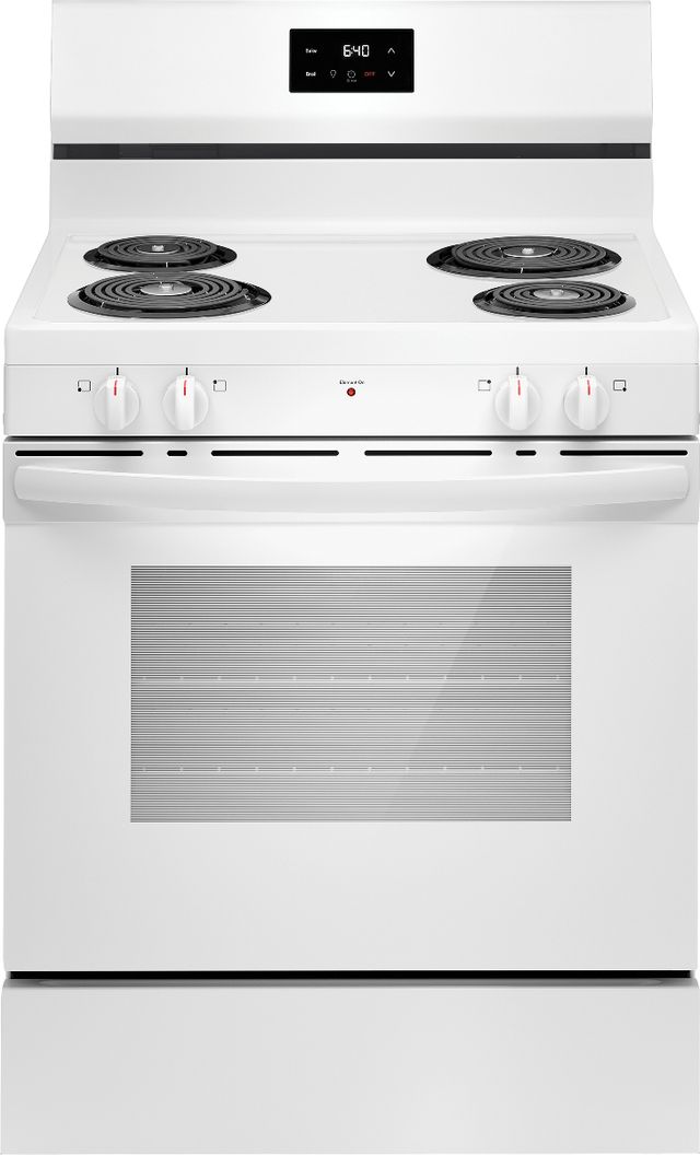 Frigidaire® 30” White Freestanding Electric Range-0