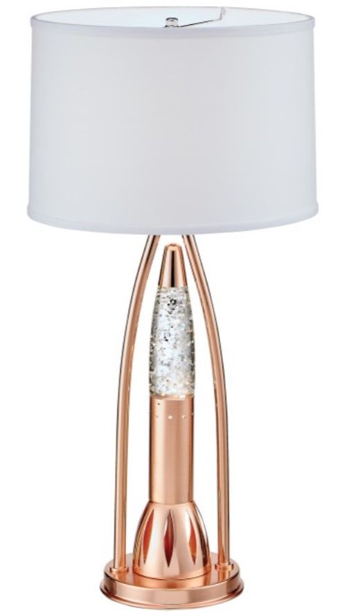 Homelegance® Lenora Satin Copper Table Lamp-2